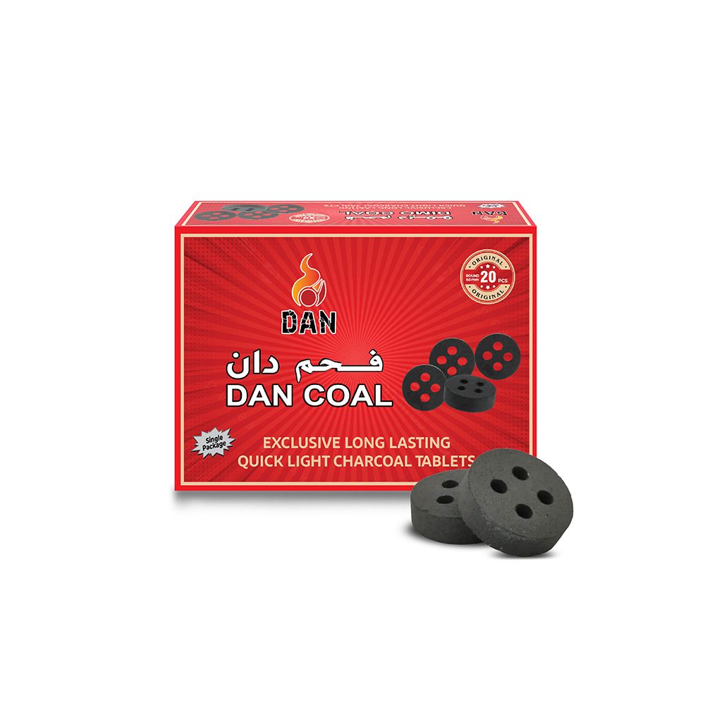 Dan Coal Long Lasting Quick Tablet 50mm 20pcs